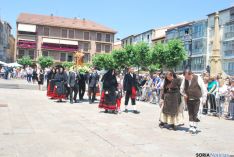 Imagen de la mañana de este Lunes de Bailas. / SN