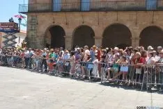 Imagen de la mañana de este Lunes de Bailas. / SN