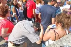 Caluroso arranque de Las Bailas este lunes sanjuanero. / SN