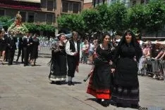 Imagen de la mañana de este Lunes de Bailas. / SN