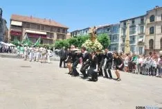 Imagen de la mañana de este Lunes de Bailas. / SN