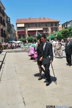 Imagen de la mañana de este Lunes de Bailas. / SN