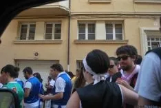 Caluroso arranque de Las Bailas este lunes sanjuanero. / SN
