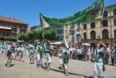 Imagen de la mañana de este Lunes de Bailas. / SN