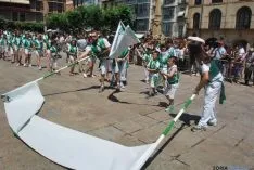 Imagen de la mañana de este Lunes de Bailas. / SN