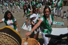 Imagen de la mañana de este Lunes de Bailas. / SN