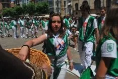 Imagen de la mañana de este Lunes de Bailas. / SN