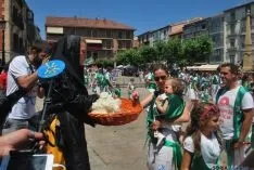 Imagen de la mañana de este Lunes de Bailas. / SN