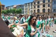 Imagen de la mañana de este Lunes de Bailas. / SN