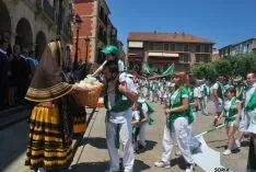 Imagen de la mañana de este Lunes de Bailas. / SN