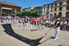 Imagen de la mañana de este Lunes de Bailas. / SN