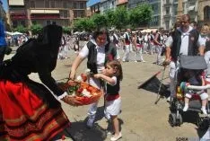 Imagen de la mañana de este Lunes de Bailas. / SN