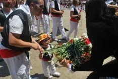 Imagen de la mañana de este Lunes de Bailas. / SN