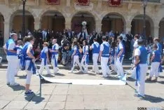 Imagen de la mañana de este Lunes de Bailas. / SN
