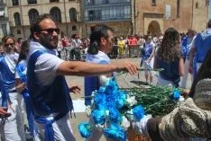 Imagen de la mañana de este Lunes de Bailas. / SN