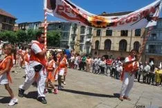 Imagen de la mañana de este Lunes de Bailas. / SN