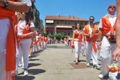 Imagen de la mañana de este Lunes de Bailas. / SN