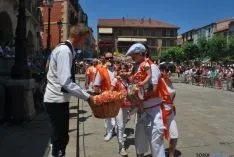Imagen de la mañana de este Lunes de Bailas. / SN