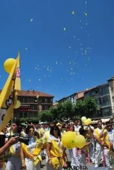 Imagen de la mañana de este Lunes de Bailas. / SN