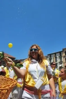 Imagen de la mañana de este Lunes de Bailas. / SN
