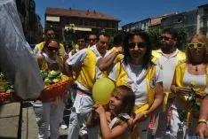 Imagen de la mañana de este Lunes de Bailas. / SN