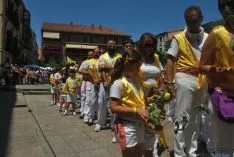 Imagen de la mañana de este Lunes de Bailas. / SN