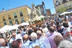 La procesión de laVirgen en Ágrreda. / SN