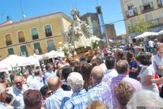 La procesión de la Virgen el sábado. / SN