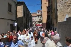 La procesión de la Virgen el sábado. / SN