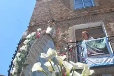 La procesión de la Virgen el sábado. / SN