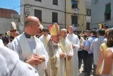 La procesión de la Virgen el sábado. / SN