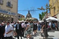 La procesión de la Virgen el sábado. / SN