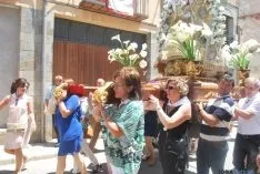 La procesión de la Virgen el sábado. / SN