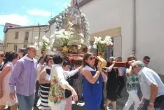 La procesión de la Virgen el sábado. / SN