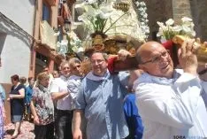 La procesión de la Virgen el sábado. / SN