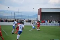 Imagen del partido en la Ciudad Deportiva Francisco Rubio. / SN