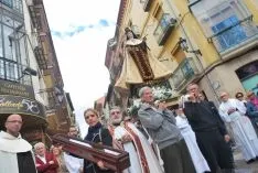 Imagen de la ceremonia de la llegada del bastón. / SN