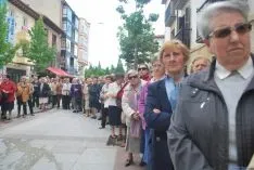 Imagen de la ceremonia de la llegada del bastón. / SN