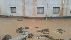 Sta. María de Huerta inundada