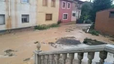 Sta. María de Huerta inundada