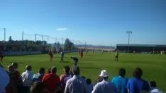 Foto 3 - El Numancia B no puede con el Izarra y termina el sue&ntilde;o de ascender a Segunda B