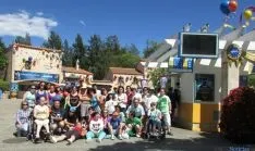 Alumnos del Santa Isabel disfrutando del viaje