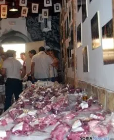 Ambiente en el reparto de la tajada. / SN