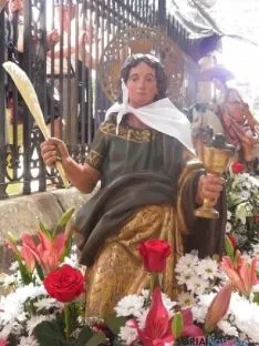 Misa celebrada en La Soledad