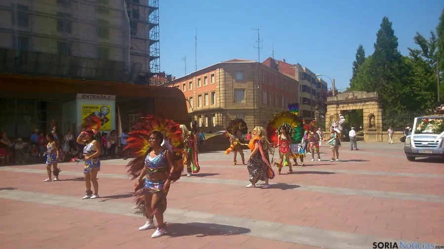 Foto 2 - La comunidad iberoamericana celebra en Soria la fiesta de Santiago de Bombori 