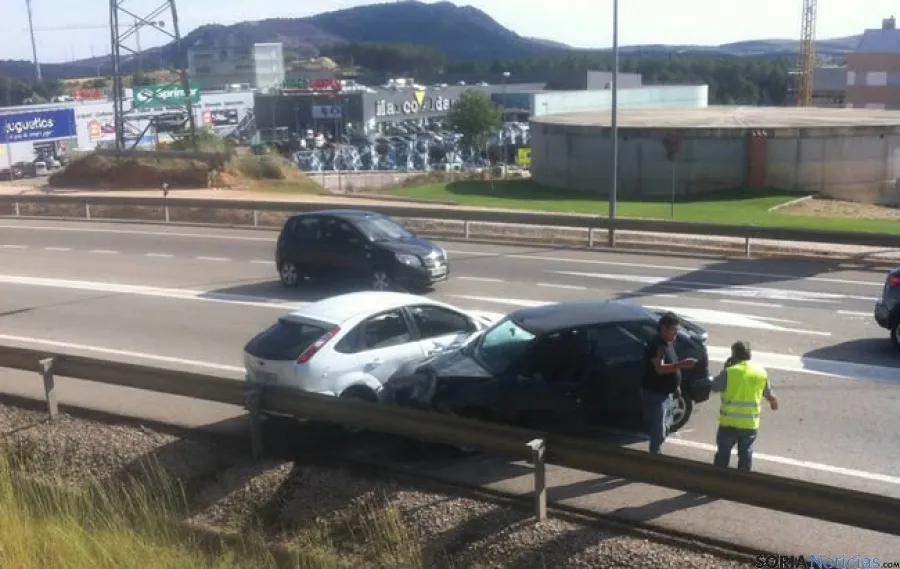 Golpe y retenciones en la N-234