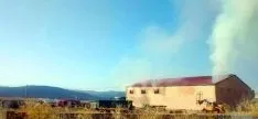 La nave ha ardido en su interior sin que la estructura se haya visto muy dañada. / SN