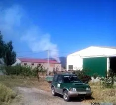Imagen del incendio. / SN