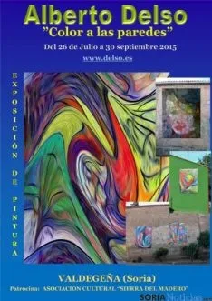 Una de las obras expuestas en el pueblo.