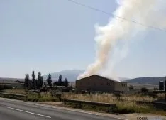 Imagen del incendio. / SN